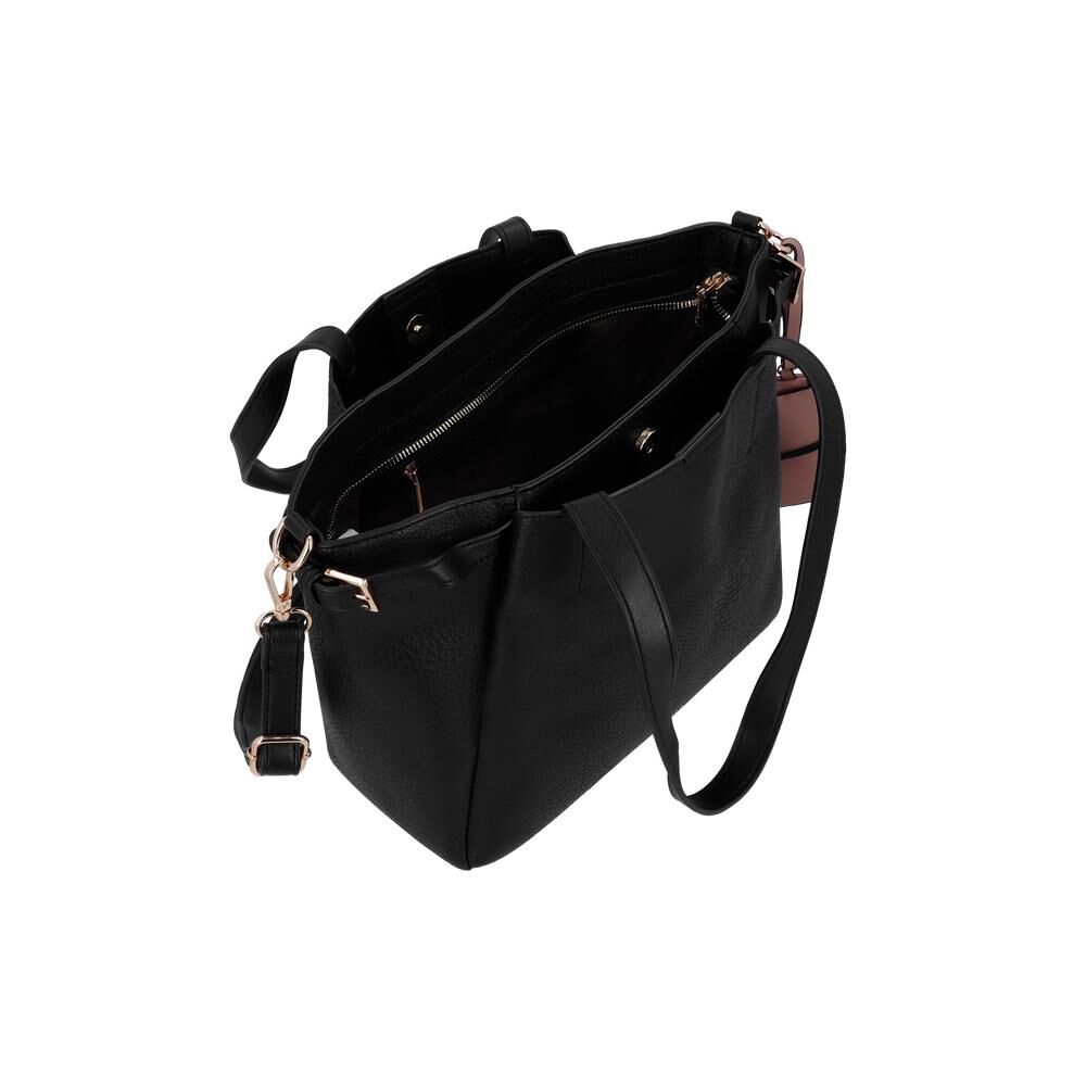Cartera De Hombro Secret Zamora St6 L Negro image number 3.0