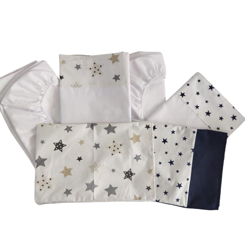 Pack De 2juego De Sabana Cuna Colecho Bebe 100x70 image number 0.0