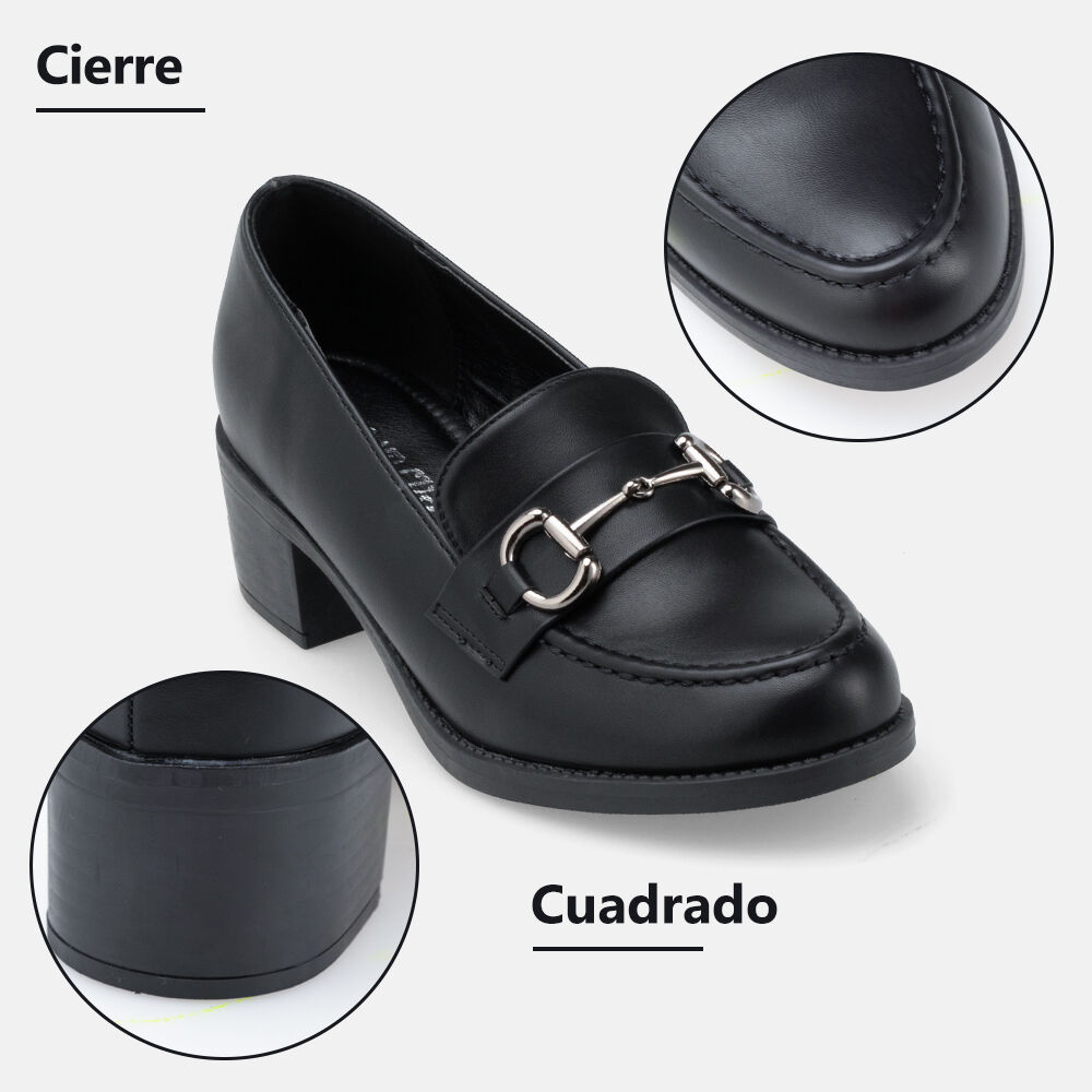 Mocasin Vivian Negro Weide image number 6.0