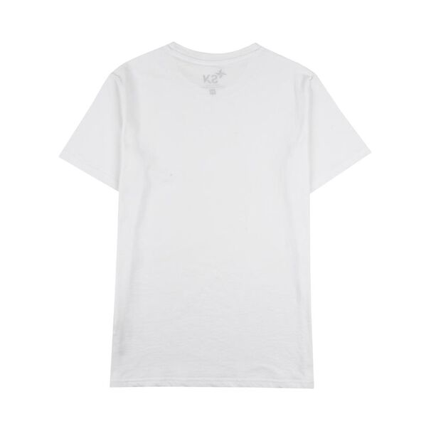 Polera Lisa Slim Manga Corta Cuello Redondo Hombre Skuad