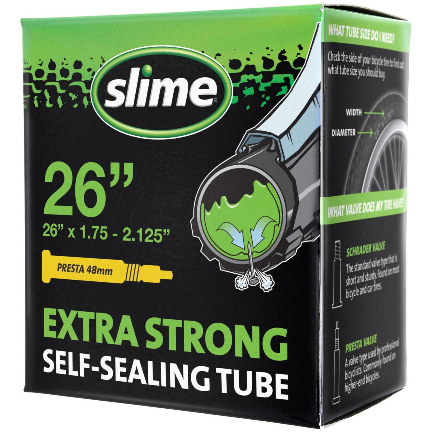 C&aacute;mara Slime Con L&iacute;quido 26x1.75-2.125" F/v Presta 48mm image number 0.0