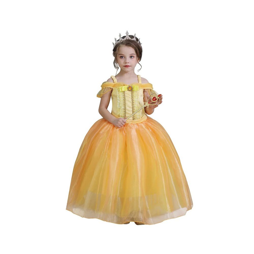 Disfraz Princesas Bella Ni&ntilde;a Disney La Bella Y La Bestia image number 0.0