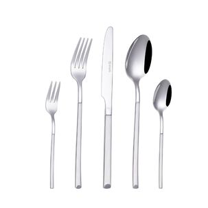 SIMPLIT Set De Cuchillería 30 Pcs Cubiertos Acero Inoxidable Puglia