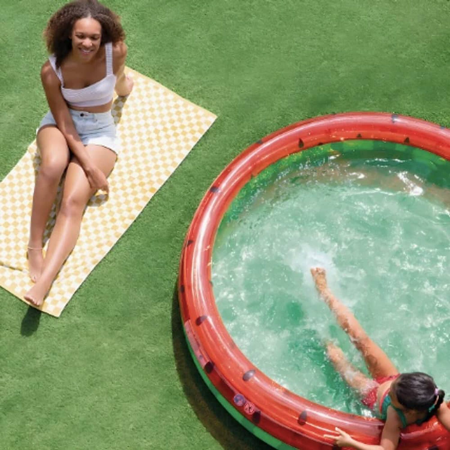 Piscina Inflable Intex Sandia 168cm X 38cm image number 4.0