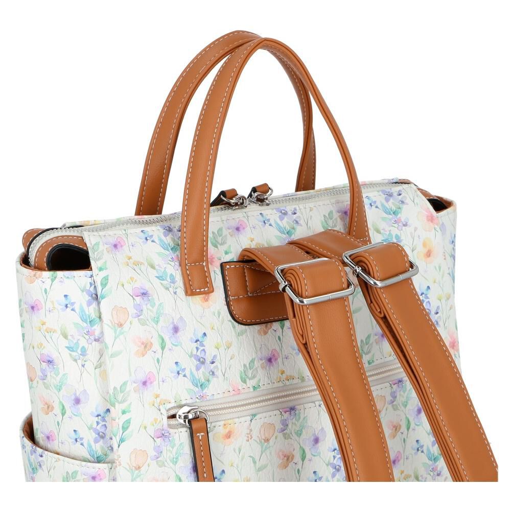 Mochila Secret Acapulco Sc6 M Flores image number 4.0