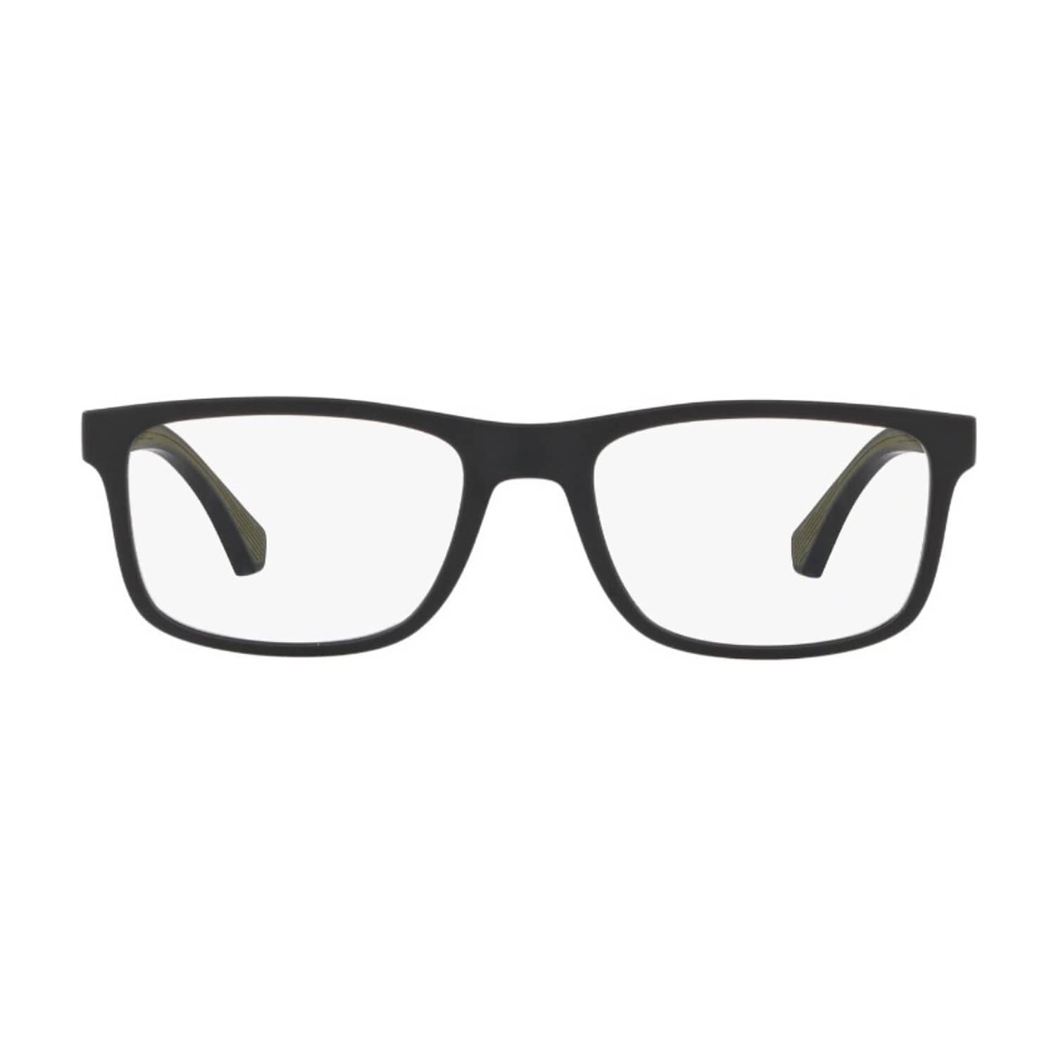 Lentes &Oacute;pticos Negro Mate Emporio Armani image number 0.0