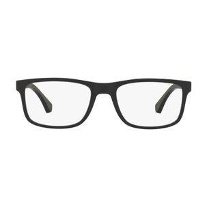 Lentes &Oacute;pticos Negro Mate Emporio Armani