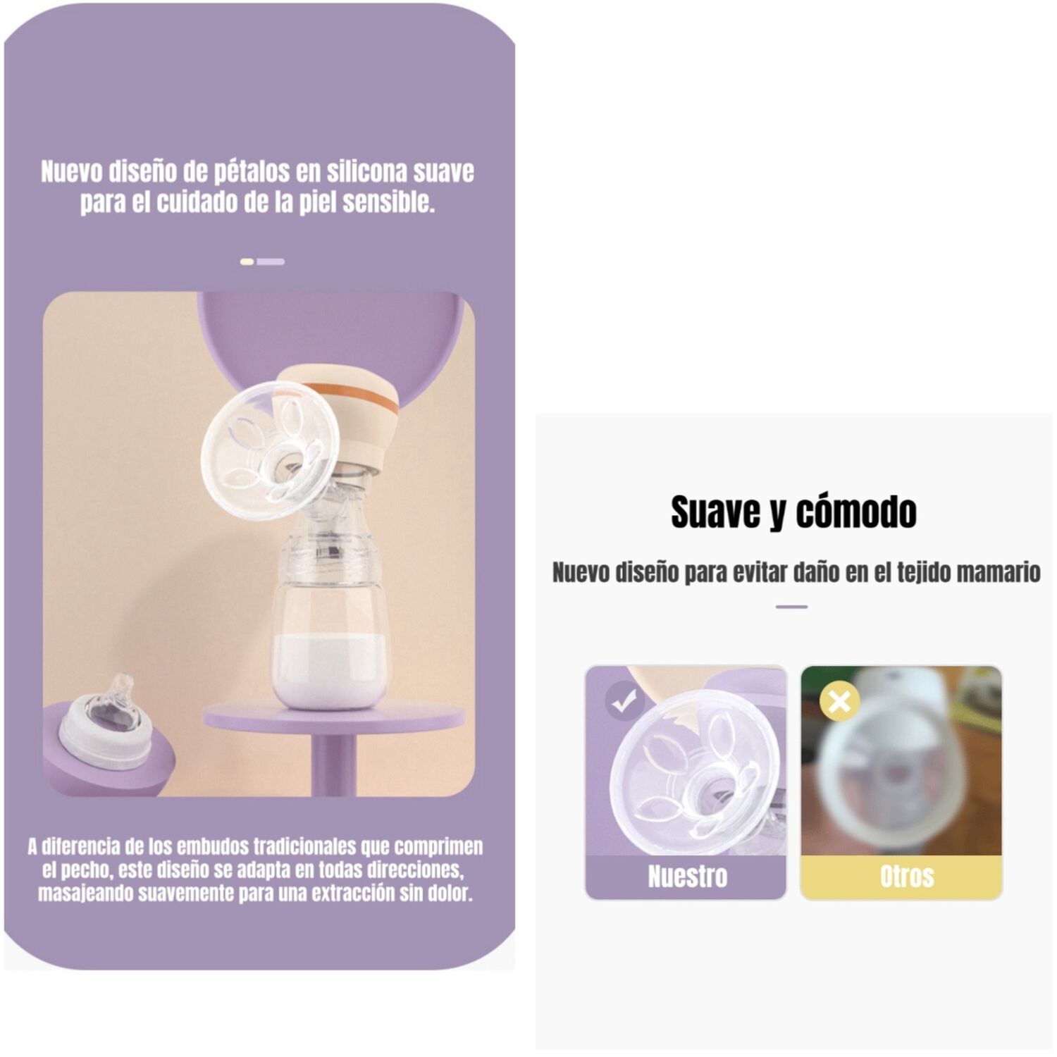 Extractor De Leche El&eacute;ctrico 10 Bolsas Rh289 Verde Lubabycas image number 6.0