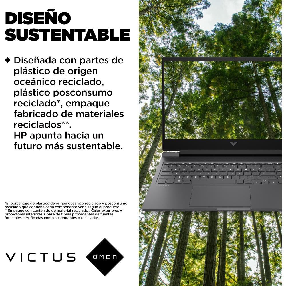 Notebook Gamer 16.1" HP Victus 16-R1016LA / Intel Core I7 / 32 GB RAM / Nvidia Geforce RTX 4070 / 1 TB SSD image number 12.0