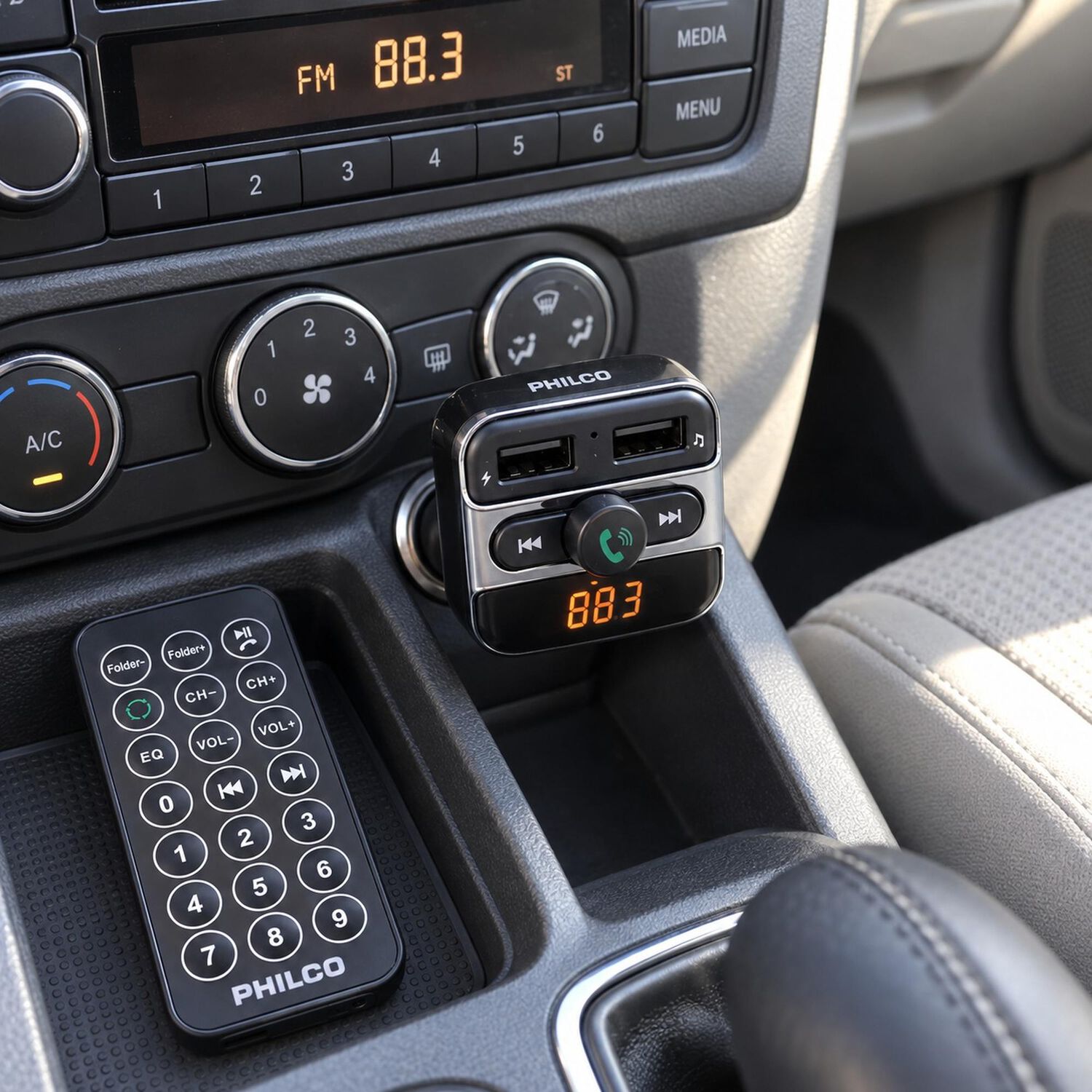 Reproductor De M&uacute;sica Para Auto - Transmisor Fm Smart Bt400 image number 5.0