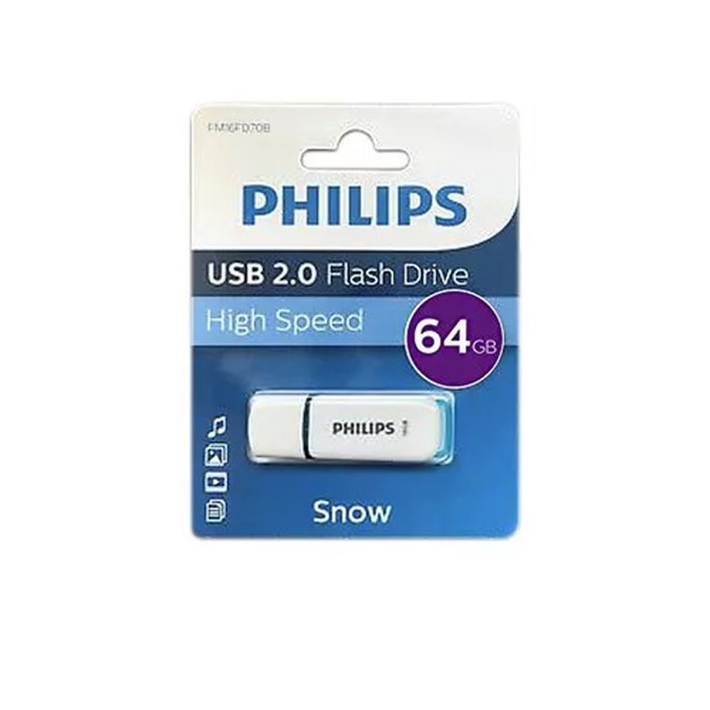 Pendrive Usb 2.0 Philips 64gb Modelo Snow image number 2.0