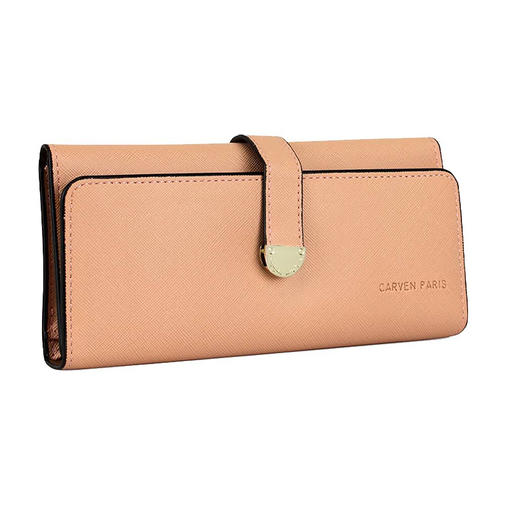 Pack Billetera N&aacute;poles Rosa + Pa&ntilde;uelo Alcala Coral Carven image number 2.0