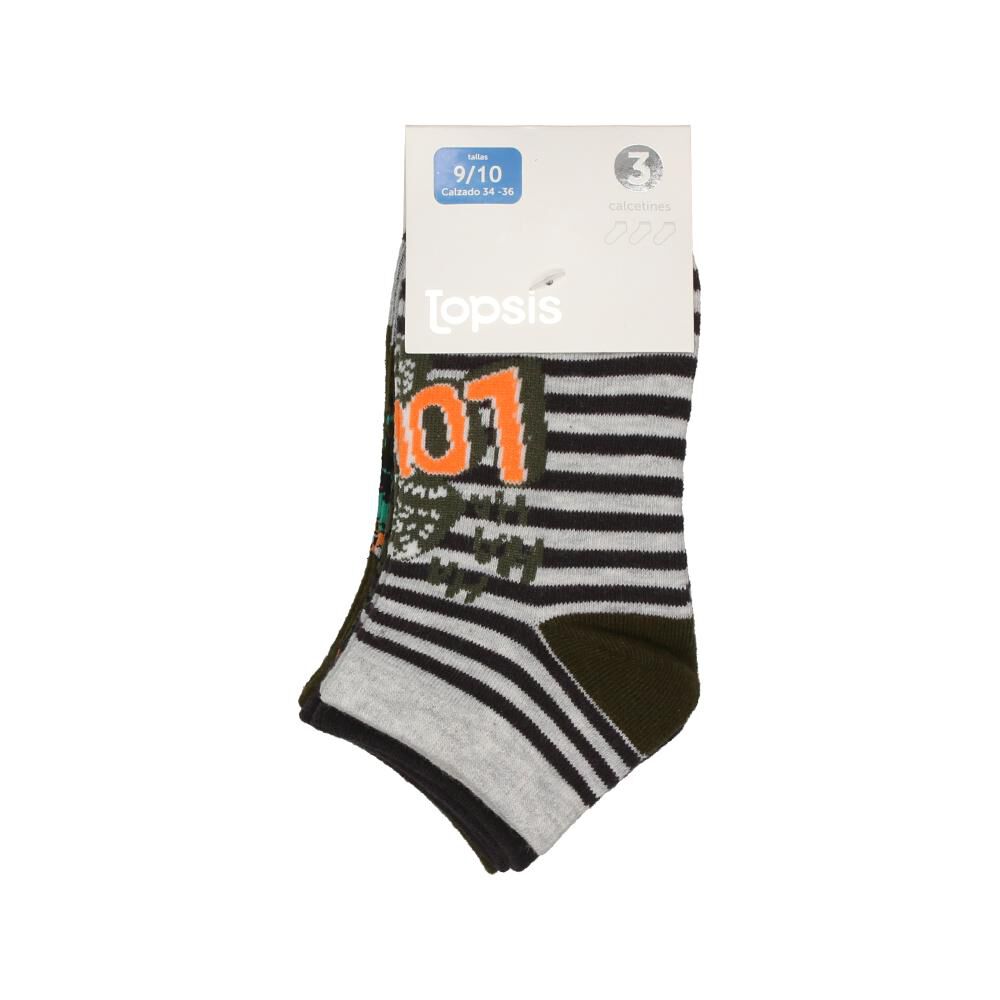 Calcetines Topsis / 3 Pares image number 1.0