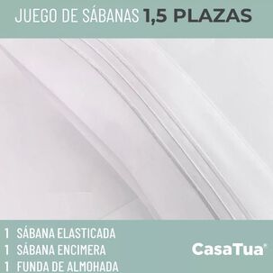 Sabana 1800 Hotel Ultra Suave + Funda Bordada Varias Medidas