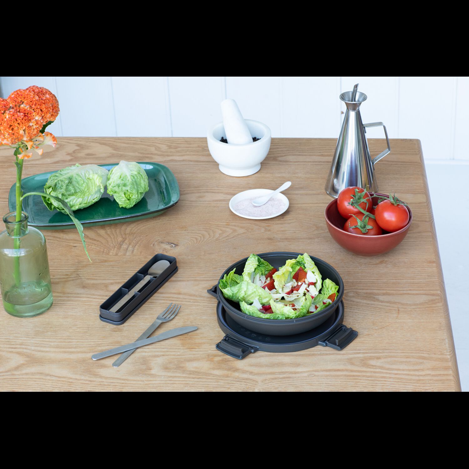 Bowl Para Almuerzo Make & Take 1 Lt Dark Grey image number 5.0