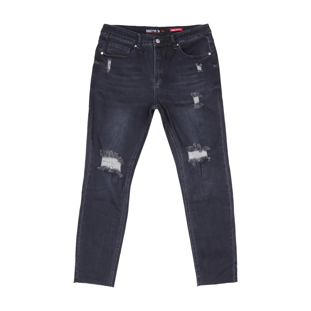 Jeans Tiro Medio Skinny Hombre Rolly Go image number 0.0