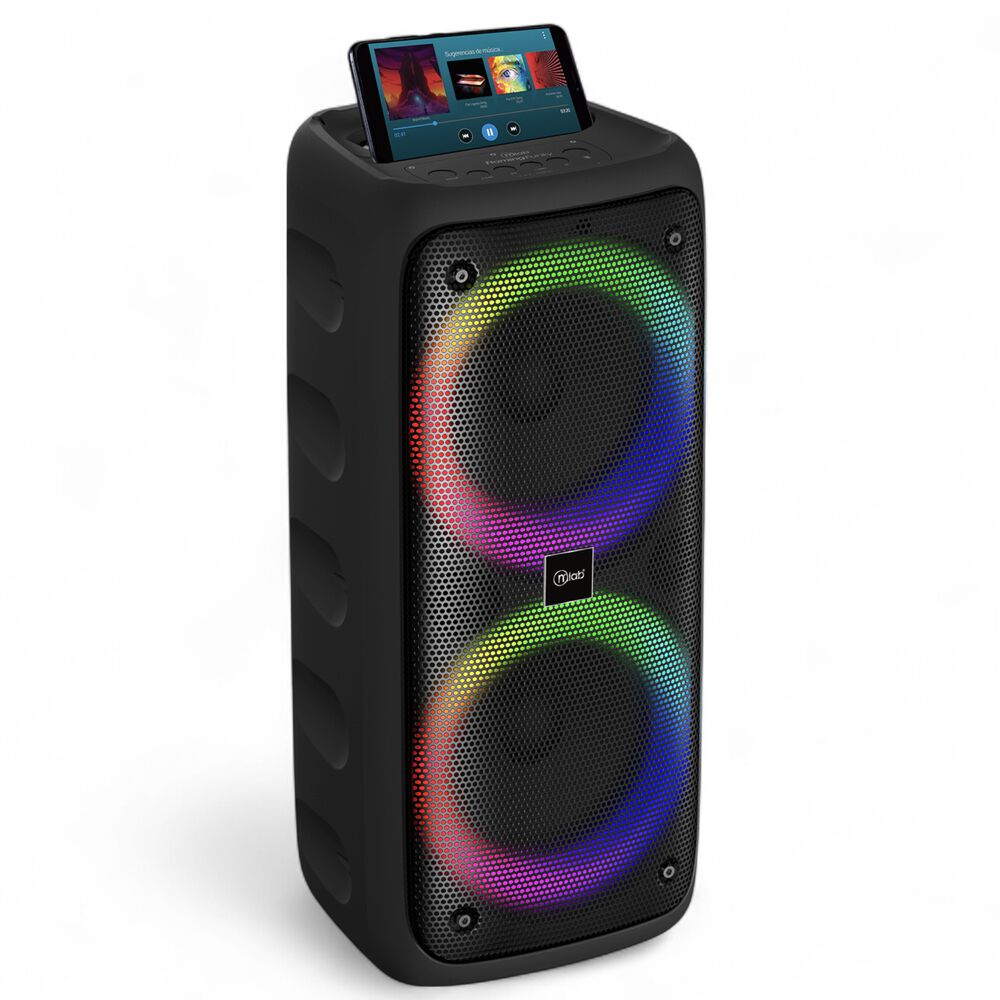 Parlante Portatil Bluetooth 5 Tws Rgb Funky Flaming 20 Rms image number 1.0