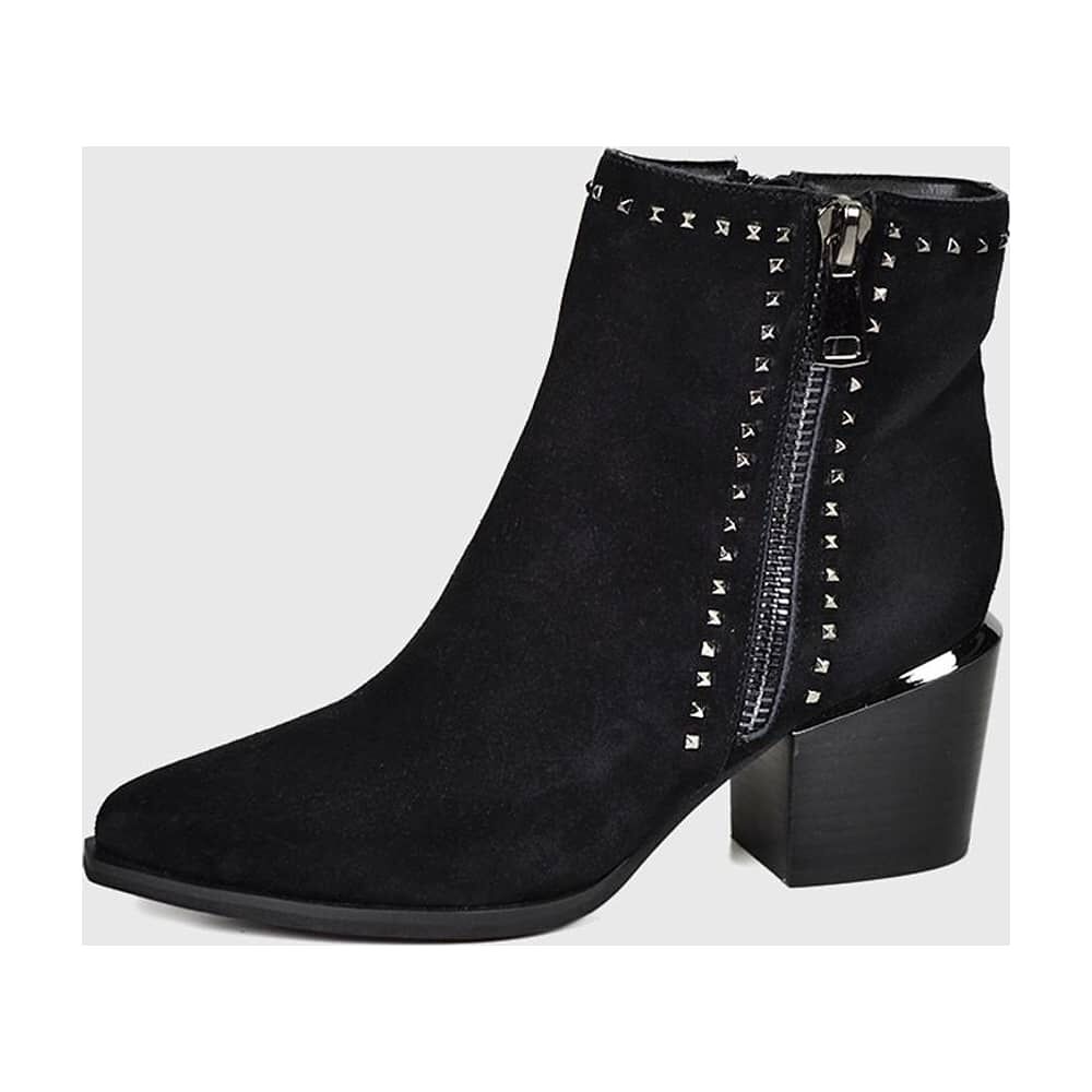 Bot&iacute;n Cuero Xamila Negro image number 0.0