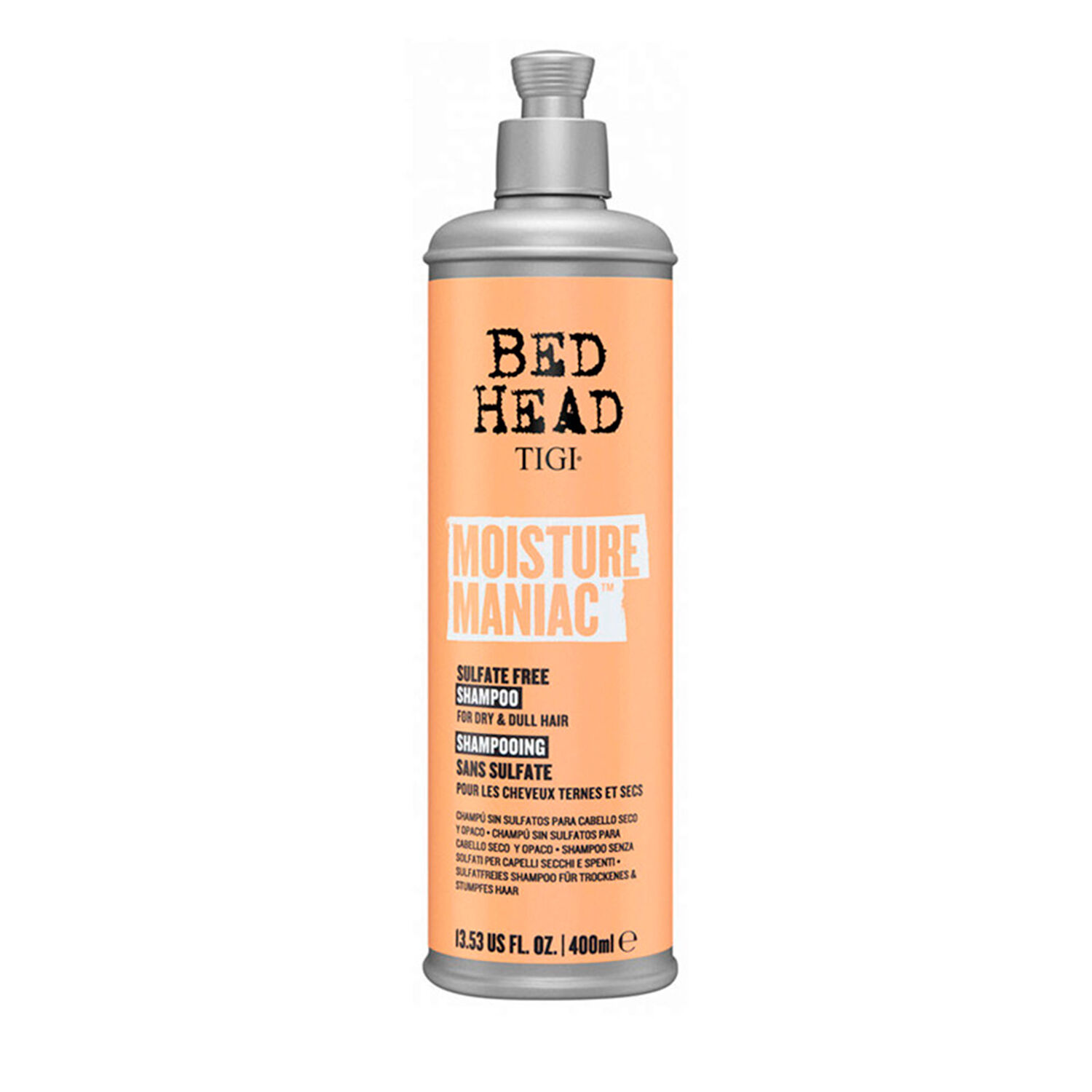 Tigi Bed Head - Shampoo Sin Sulfatos Moisture Maniac 400 Ml image number 0.0