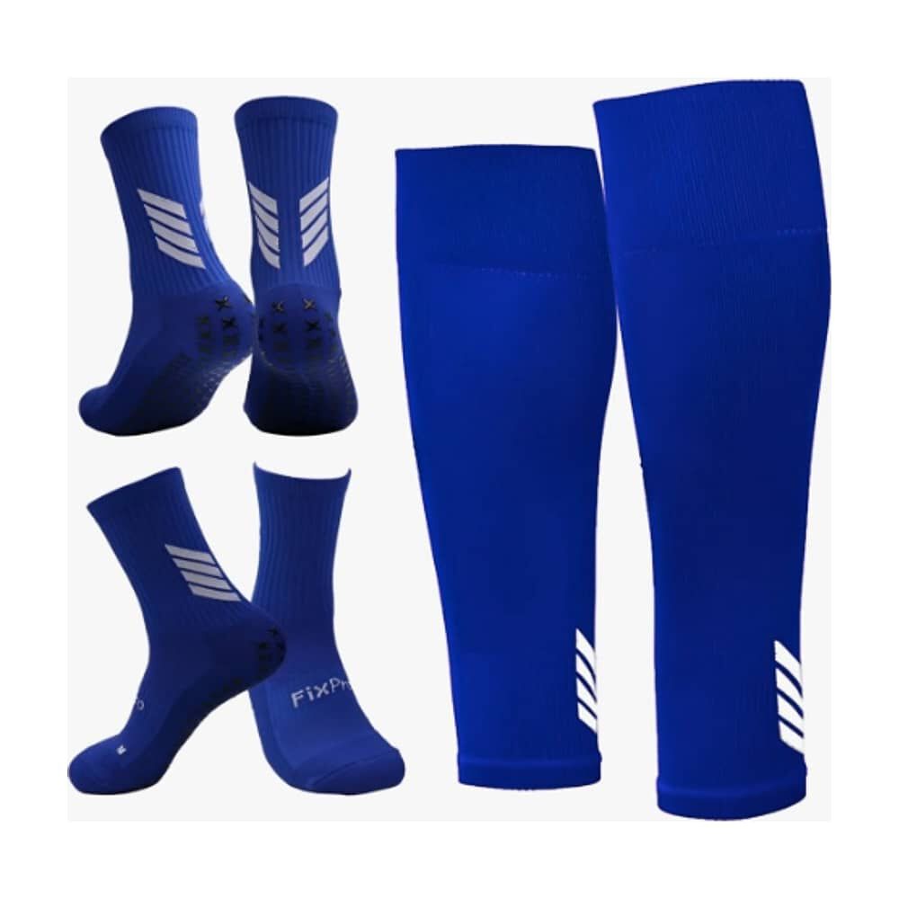 Medias Calcetas Futbol Antideslizante Set 2 + Pantorrillera image number 0.0