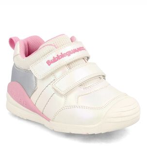 Zapatilla Ni&ntilde;a Bubblegummers Bio Fit Blanco-pink