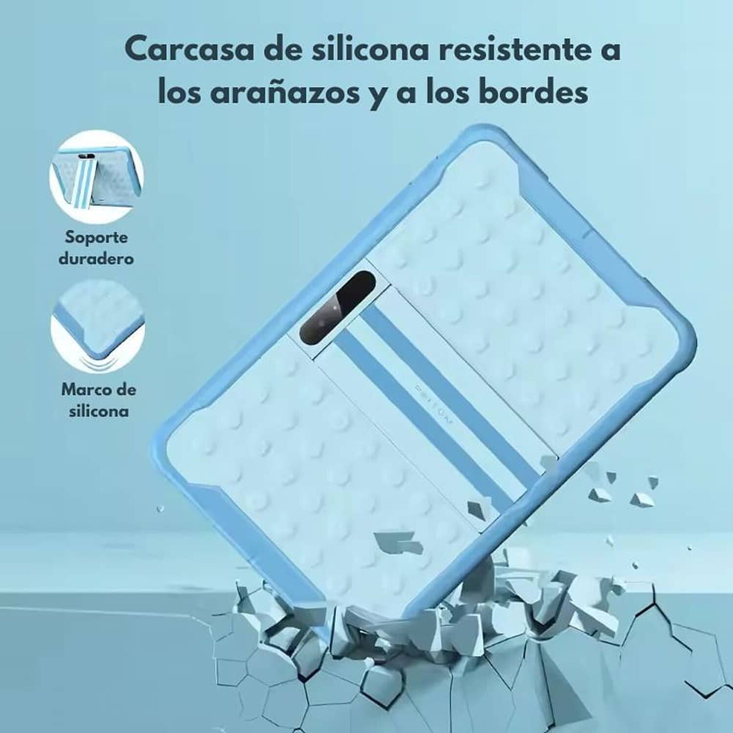 Tablet Android K10 64gb 10.1 Funda Antigolpe 1,3 Ghz image number 3.0