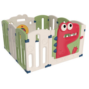 Corral Did&aacute;ctico De Juegos Dinosaur Green