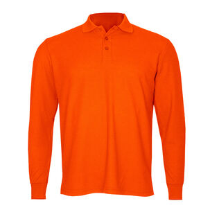 Polera Algodón Pique Manga Larga Velox Hombre