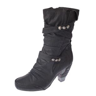 Bota Taco Negro V&iacute;a Franca Art. 5681118black
