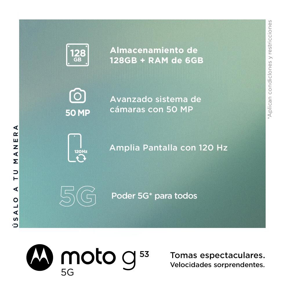 Smartphone Motorola Moto G53 / 5G / 128 GB / Liberado image number 1.0