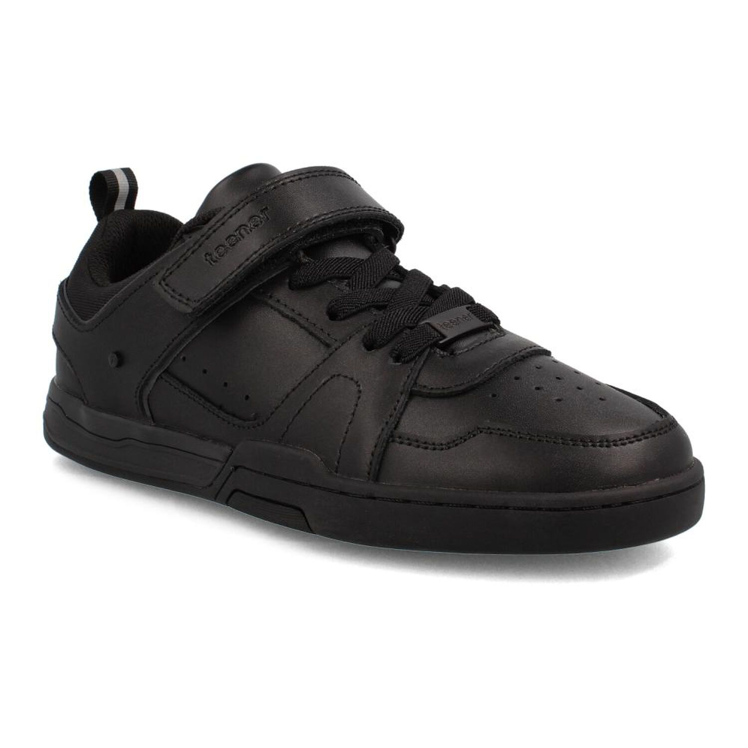 Zapatilla Escolar Ni&ntilde;o Teener Newton Negro image number 0.0