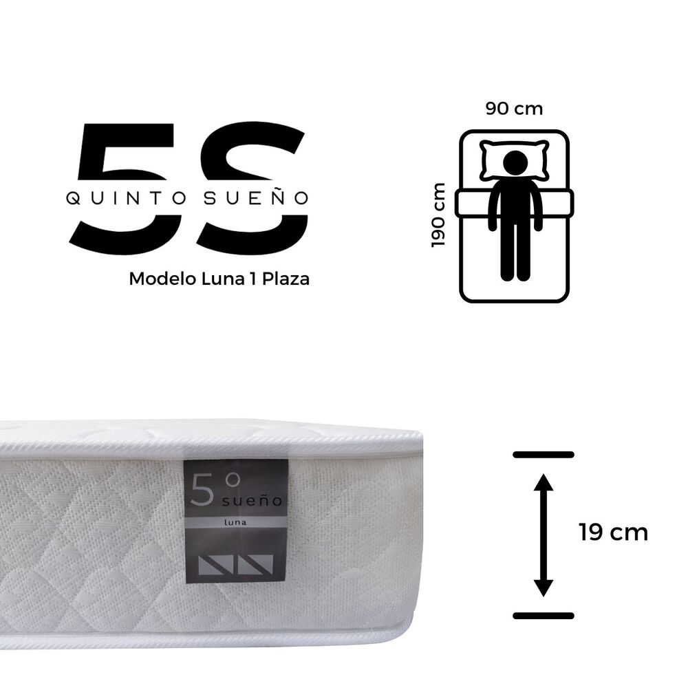 Cama Europea 1 Plaza Luna + Respaldo Tubular Madera Rosado image number 2.0