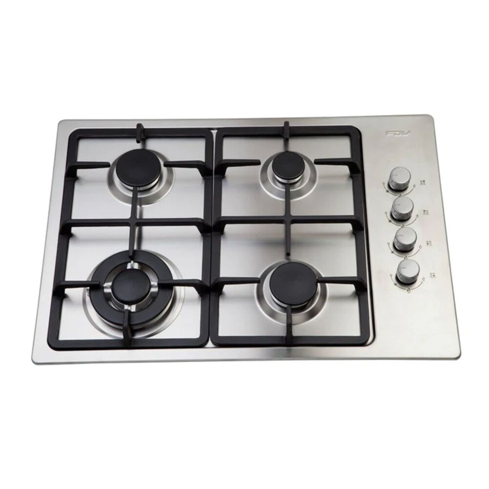 Encimera A Gas Licuado Design 60 Cm Fdv: 4 Quemadores, 1 Triple Corona image number 2.0