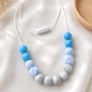 Collar De Lactancia Silicona Bebe Dentici&oacute;n Estimulacion