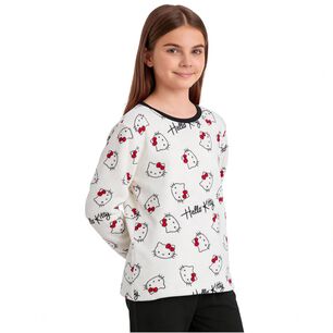 Pijama Top Ni&ntilde;a Hello Kitty