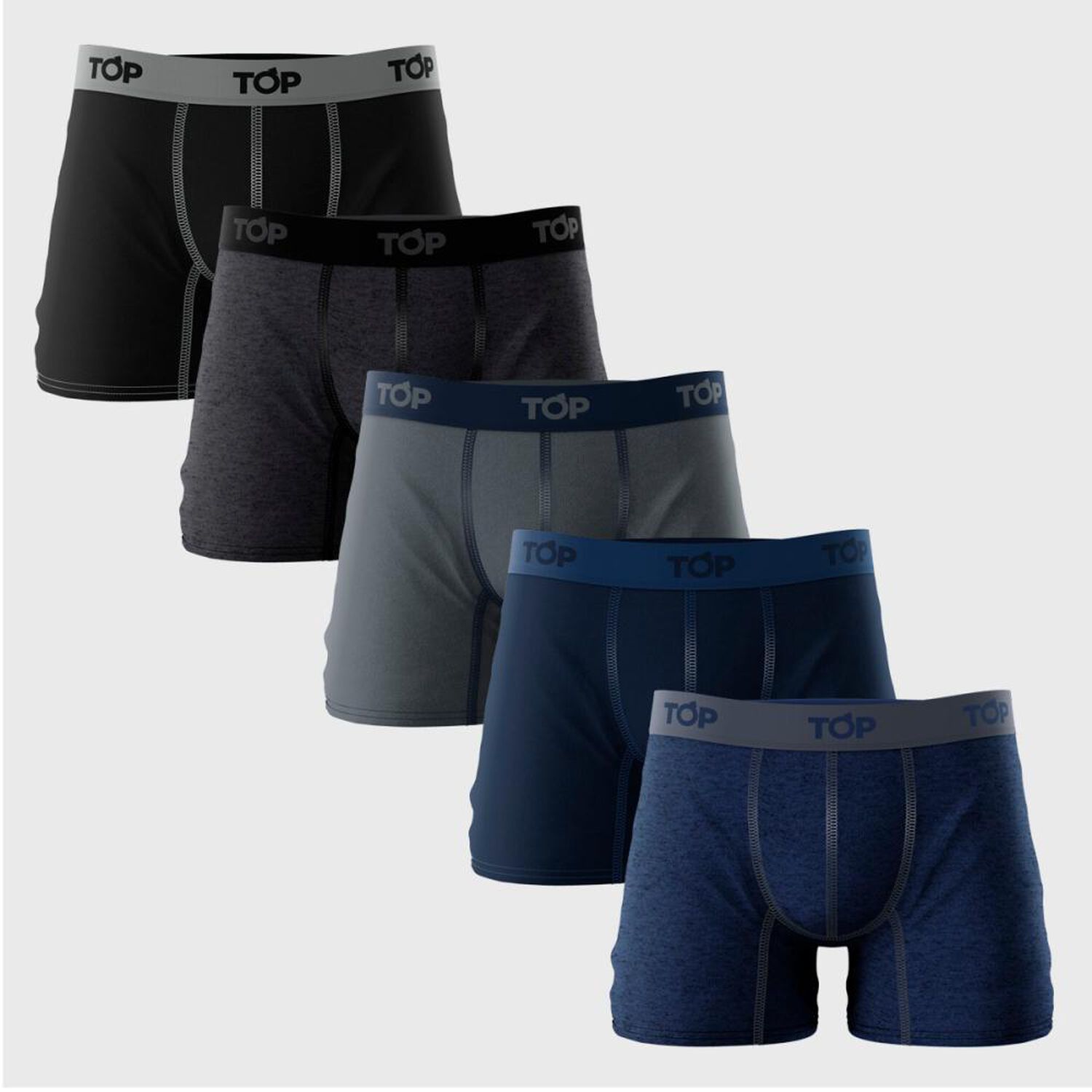 Pack Boxer Top / 5 Unidades image number 0.0