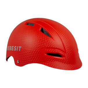 Casco Bicicleta Regulable Niño Niña Rojo Bebesit