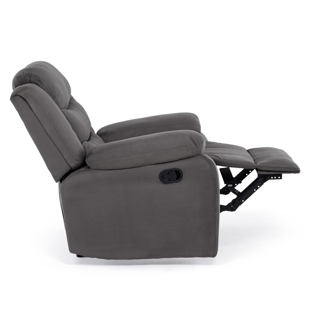 Berger Reclinable Moderno Gris Norman 2011chgr image number 5.0