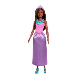 Juguete Figura Barbie Dreamtopia Vestido Morado 30cm