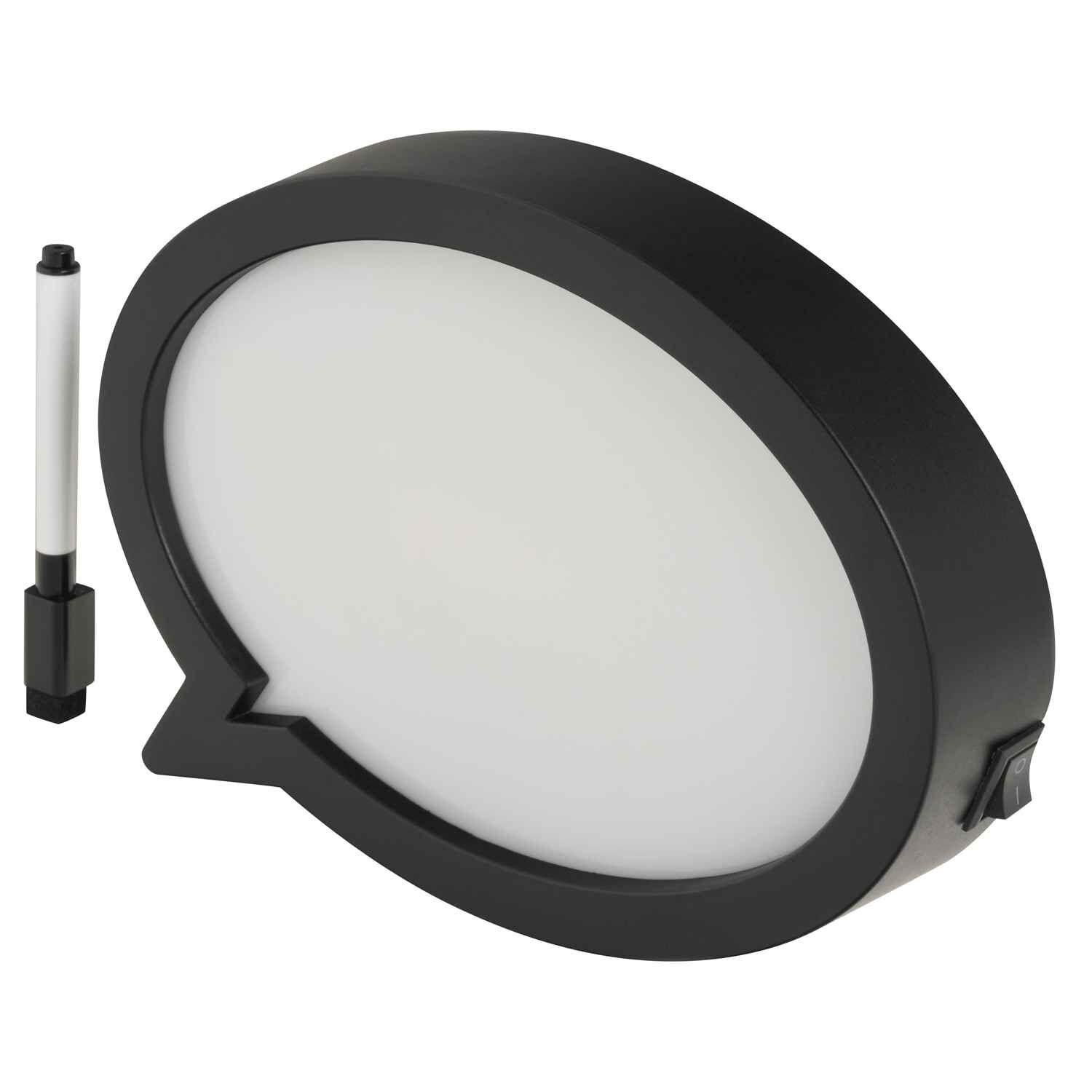 Pizarra Led Light Negro Box 17x22 Vgo image number 1.0