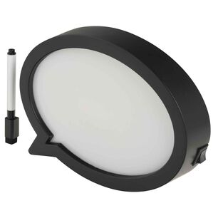 Pizarra Led Light Negro Box 17x22 Vgo