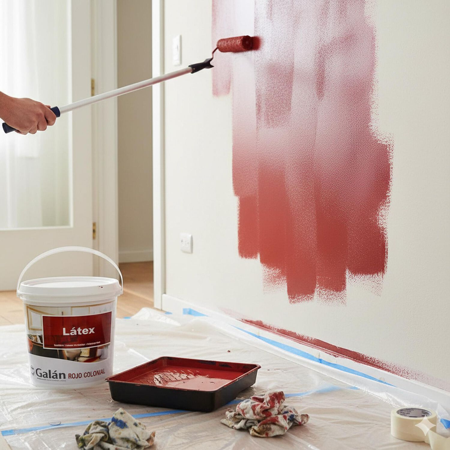 Pintura Latex Galan Rojo Colonial Semib Antihongos image number 2.0