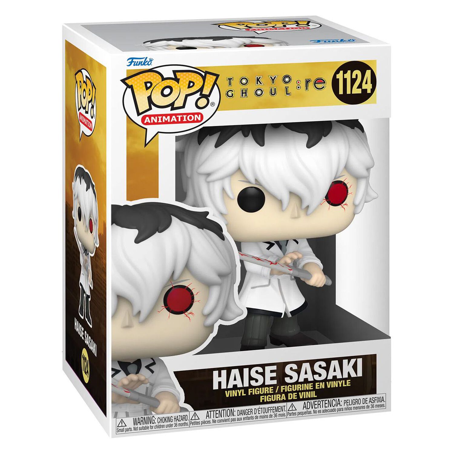 Funko Pop Tokyo Ghoul:re Haise Sasaki image number 1.0