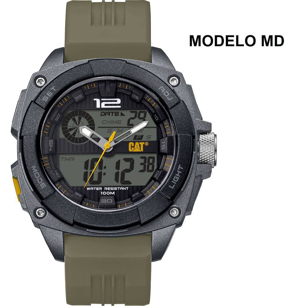 Correa Pulsera Cat Hombre Md Verde image number 2.0