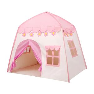 Juguete Carpa Plegable Casa De Juegos 100x130cm Rosado Infantil