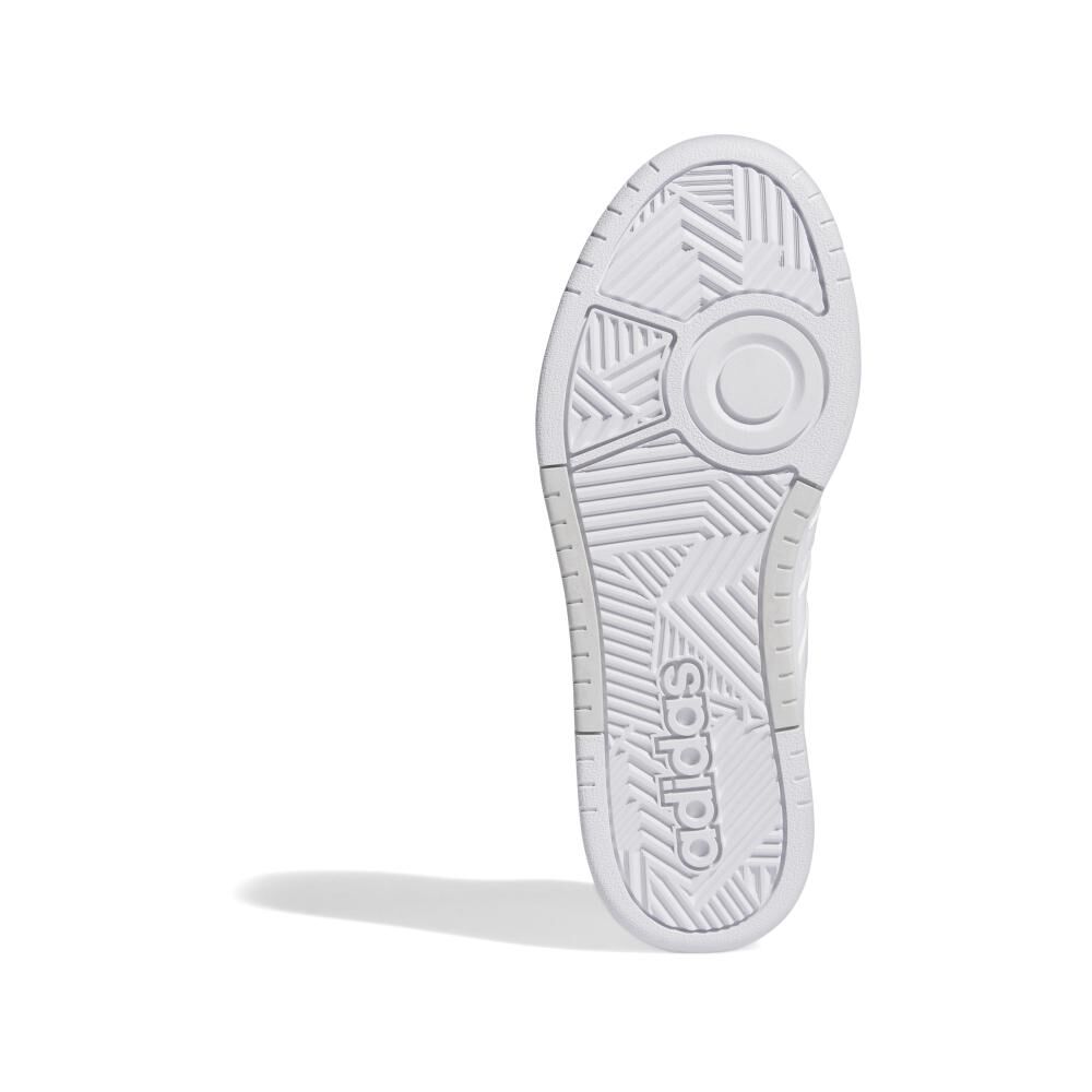 Zapatilla Urbana Mujer Adidas Hoops 3.0 Bold W Blanco image number 5.0