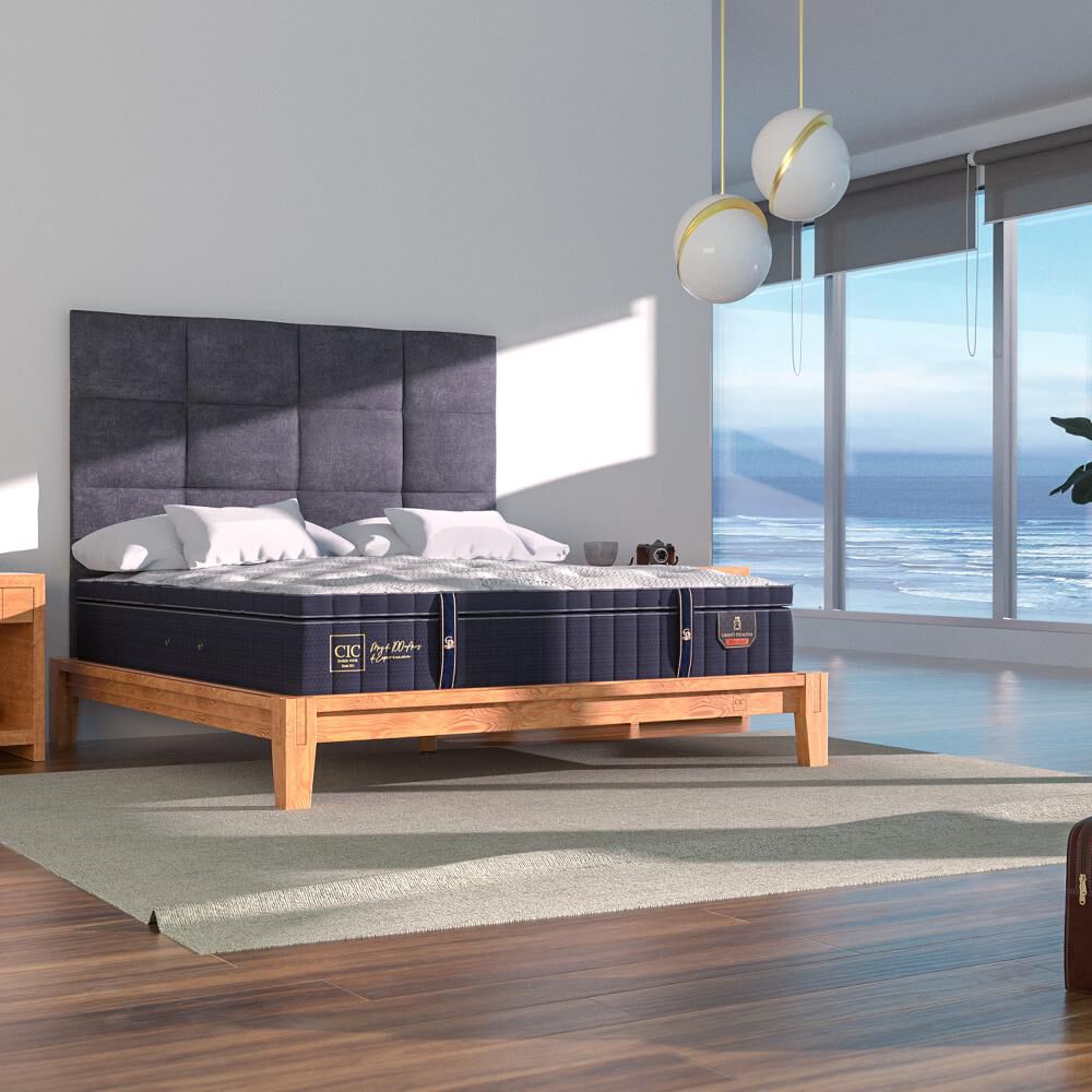 Cama Europea Cic Premium / King / Base Normal + Cubrecolchón image number 10.0