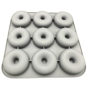 Moldes De Silicona Para Donas Gris