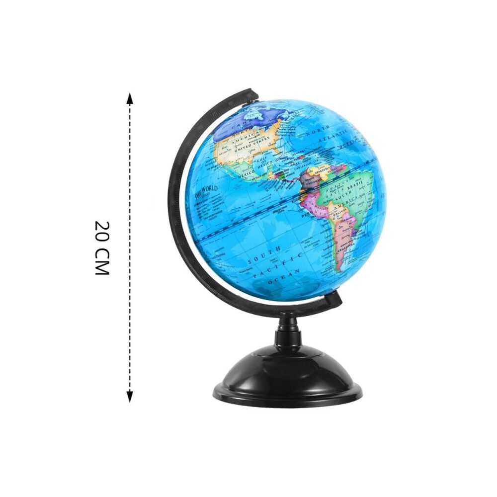 Esfera Globo Terraqueo Mapa Mundi 20 Cm image number 3.0