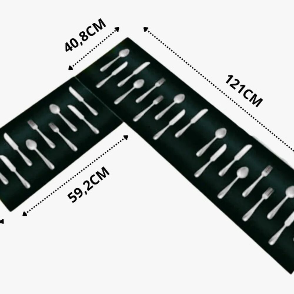 Alfombra Cocina Piso Entrada Antideslizante image number 1.0